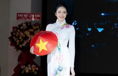 Hoa hậu Lê Thư Kỳ ngồi ghế nóng Miss Grand Business World 2025